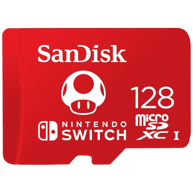 SanDisk MicroSDXC kort til Nintendo Switch 128 GB