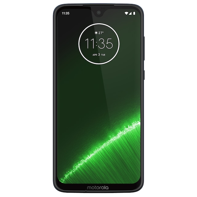 Motorola Moto G7 Plus smartphone (deep indigo)