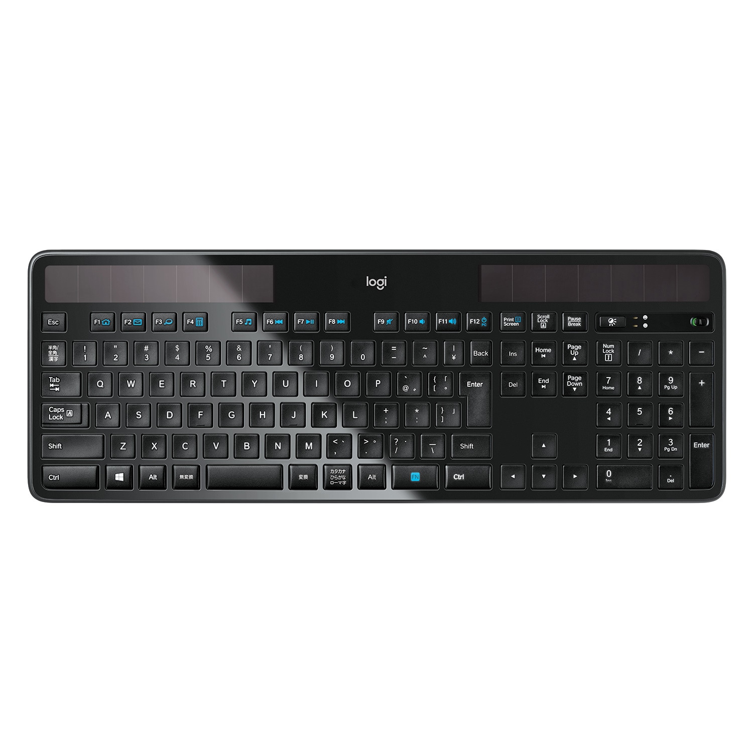 Logitech K750 trådløst soldrevet tastatur - Mus og tastatur ...