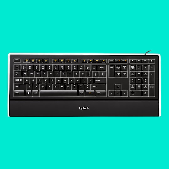 Logitech K740 tastatur (sort) | Elgiganten