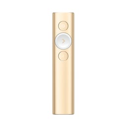 Logitech Spotlight presentation remote (guld)