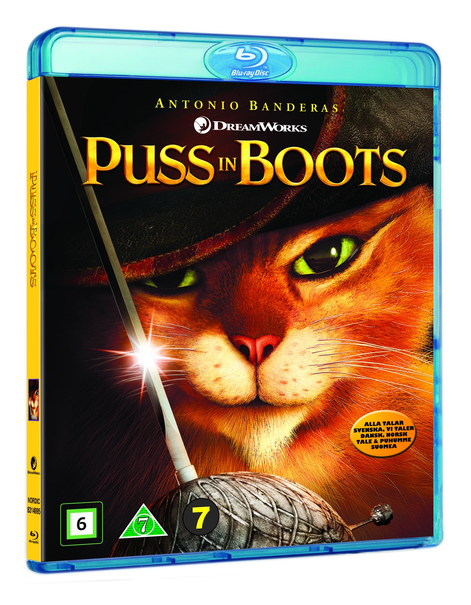 Puss in boots (blu-ray) | Elgiganten