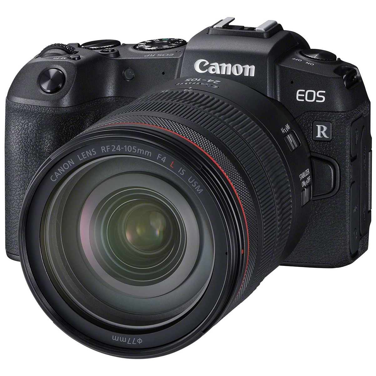 Canon EOS RP kamera + RF 24-105 mm objektiv & EF-EOS R objektivadapter -  Spejlrefleks & kompakt systemkamera - Elgiganten
