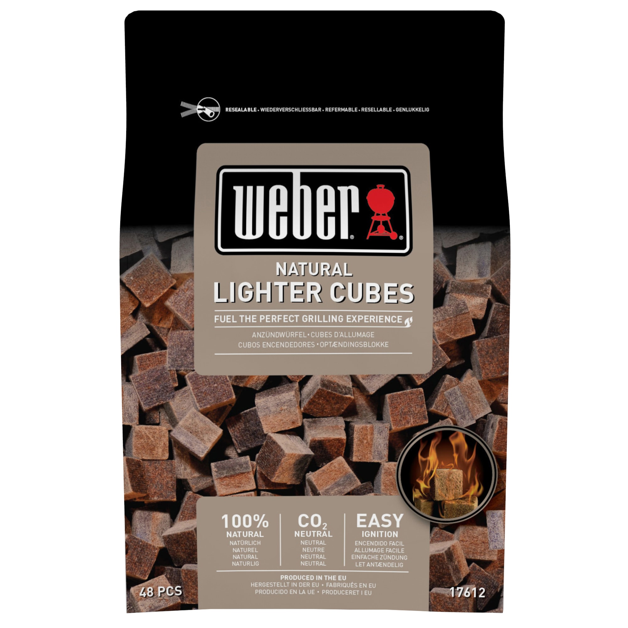Weber Lighter Cubes grillstarter (kul) 17612 - Grillstarter ...