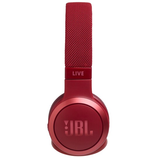 JBL LIVE 400BT trådløse on-ear hovedtelefoner (rød) | Elgiganten