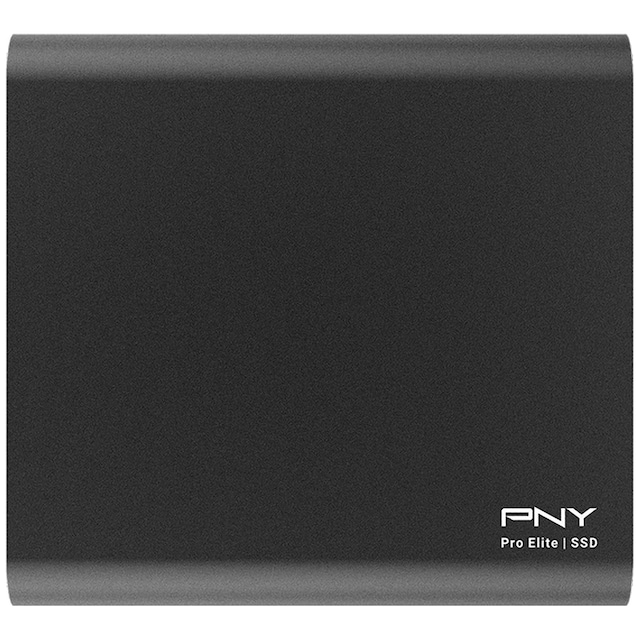 PNY Pro Elite transportabel SSD, 250 GB (sort)