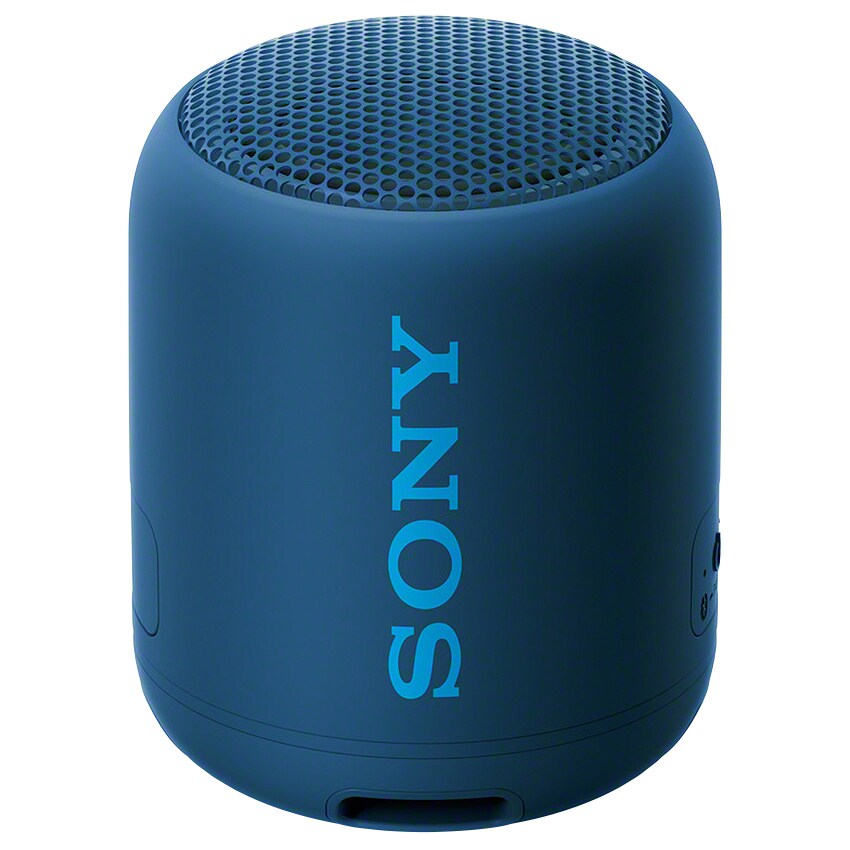 Sony bærbar trådløs højttaler SRS-XB12 (blå) - Højttalere - Elgiganten