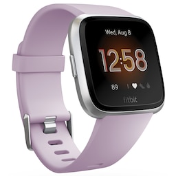 Fitbit Versa Lite smartwatch (lilla/sølv)