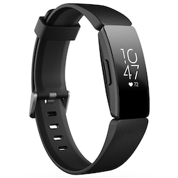 Fitbit Inspire HR aktivitetsur (sort)