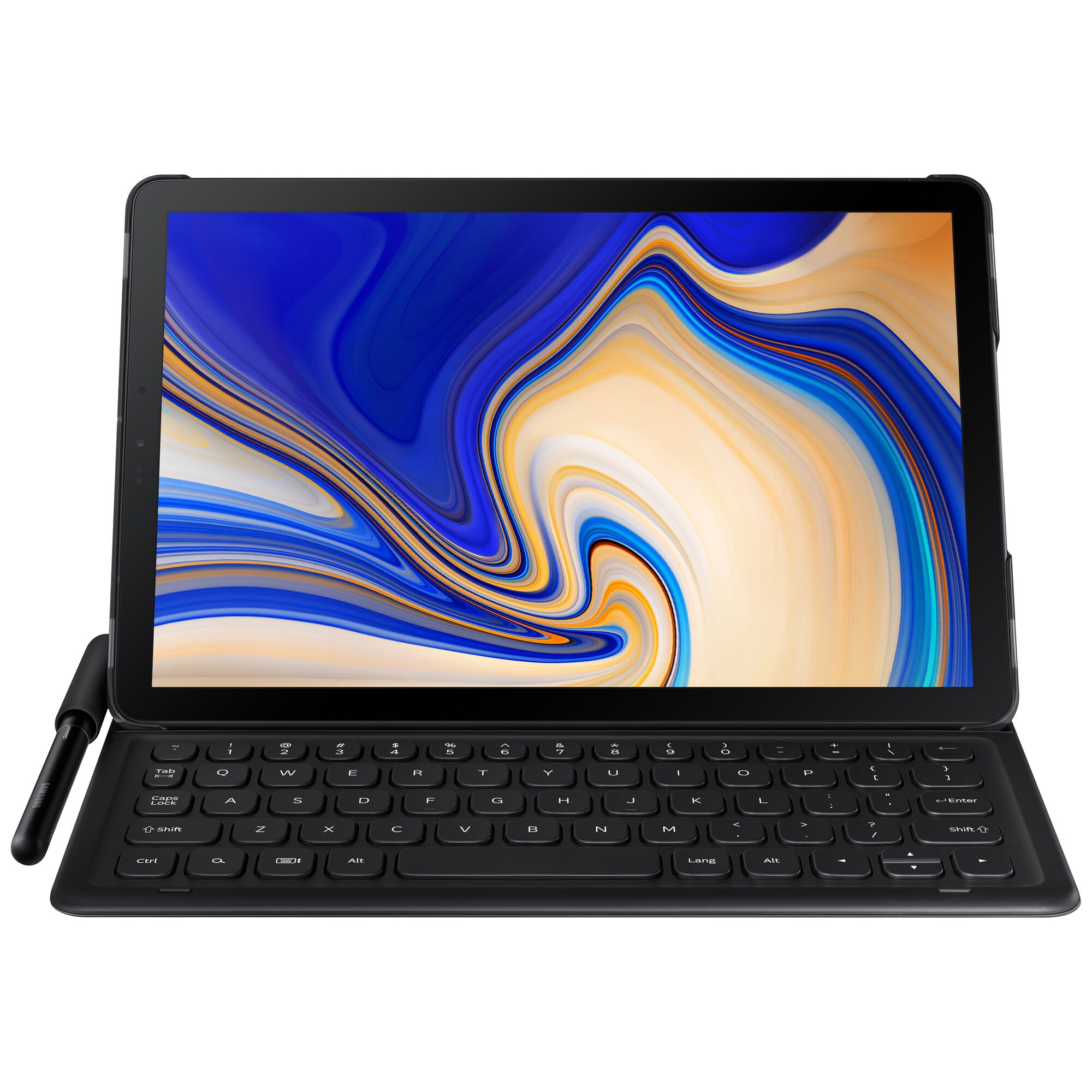Samsung Galaxy Tab S4 Book Cover tastaturetui - iPad og tablet tilbehør -  Elgiganten