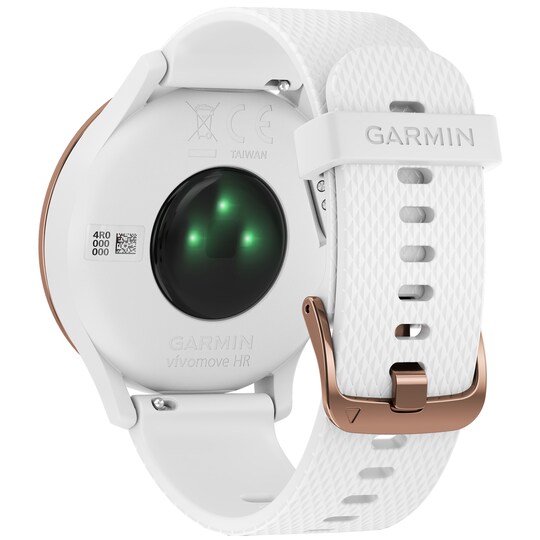 Garmin Vivomove HR hybrid smartwatch S/M (hvid) | Elgiganten