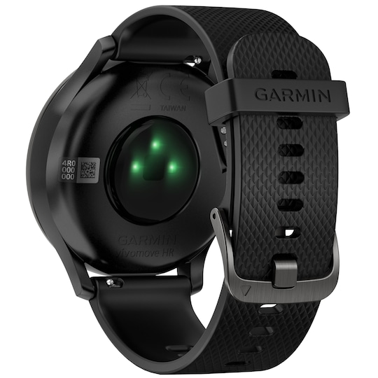 Garmin Vivomove HR hybrid smartwatch L (sort) | Elgiganten