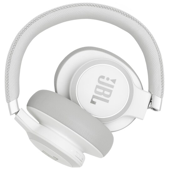 farvning Umulig svamp JBL LIVE 650BT trådløse around-ear hovedtelefoner (hvid) | Elgiganten