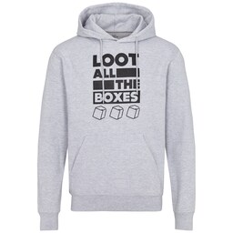 My:Meme hoodie - Loot all the boxes (størrelse L)