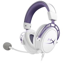 HyperX Cloud Alpha pro gaming headset Twitch purple