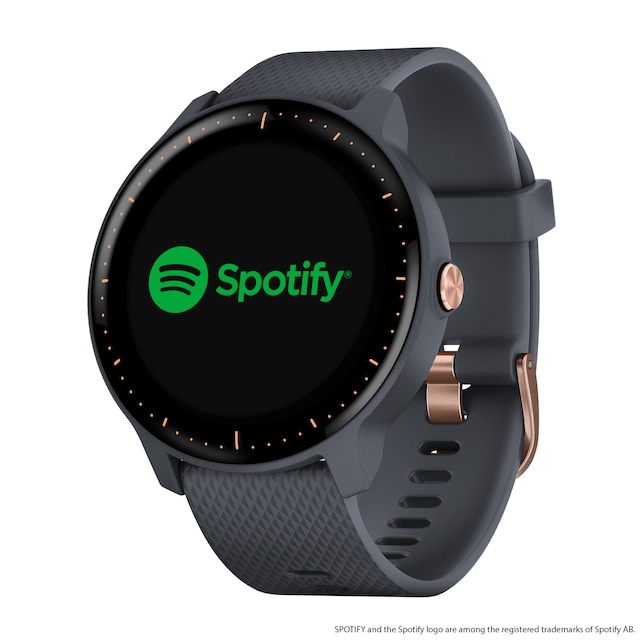 Garmin Vivoactive 3 Music sportsur (granite blue/rose gold)