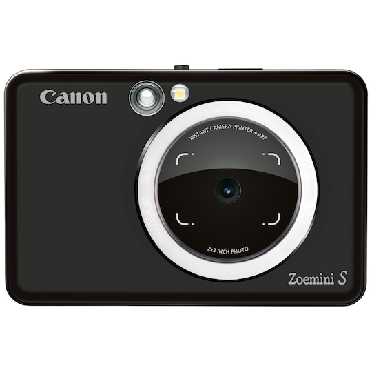 Canon Zoemini S instant-kamera (matt black) | Elgiganten