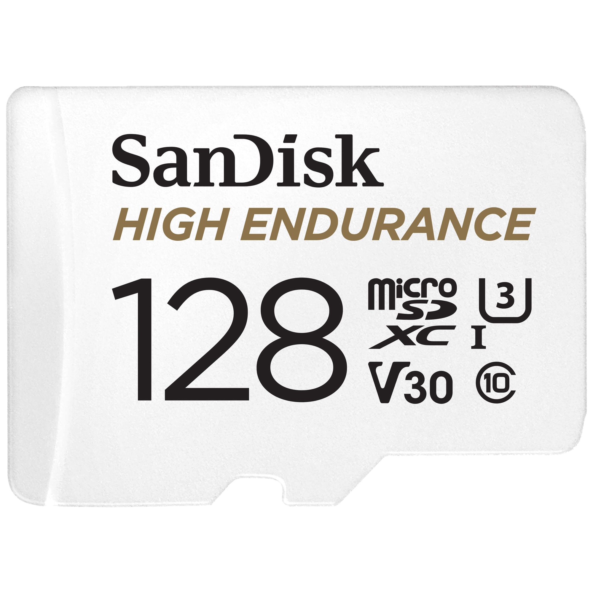 SanDisk MicroSDXC Endurance with SD adapter 128 GB hukommelseskort |  Elgiganten