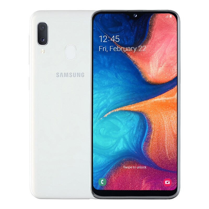 Samsung Galaxy A20e smartphone (hvid) - Mobiltelefoner - Elgiganten