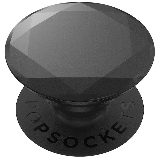 Popsockets greb til mobilenhed (metallic diamond black)