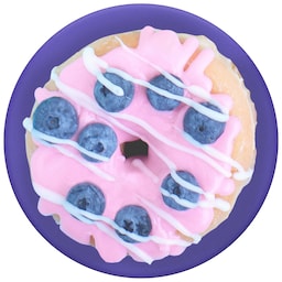 Popsockets PopTop udskiftelig grebtop til mobilenhed (blueberry donut)