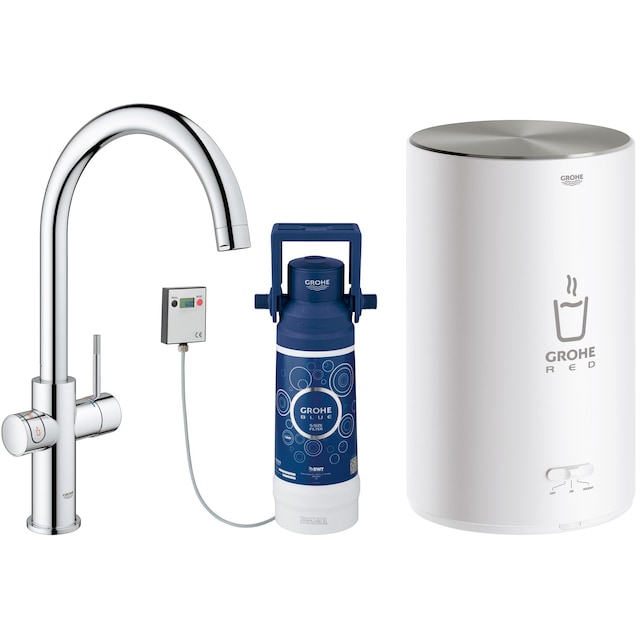 GROHE RED Duo C-spout Medium armatur og kedel