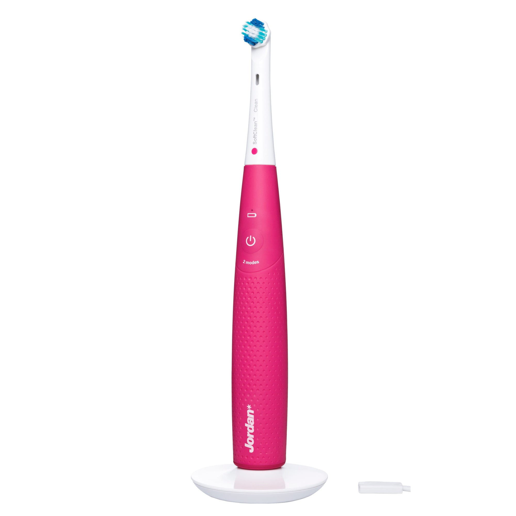 Jordan Clean Fresh elektrisk tandbørste - pink TB120P | Elgiganten