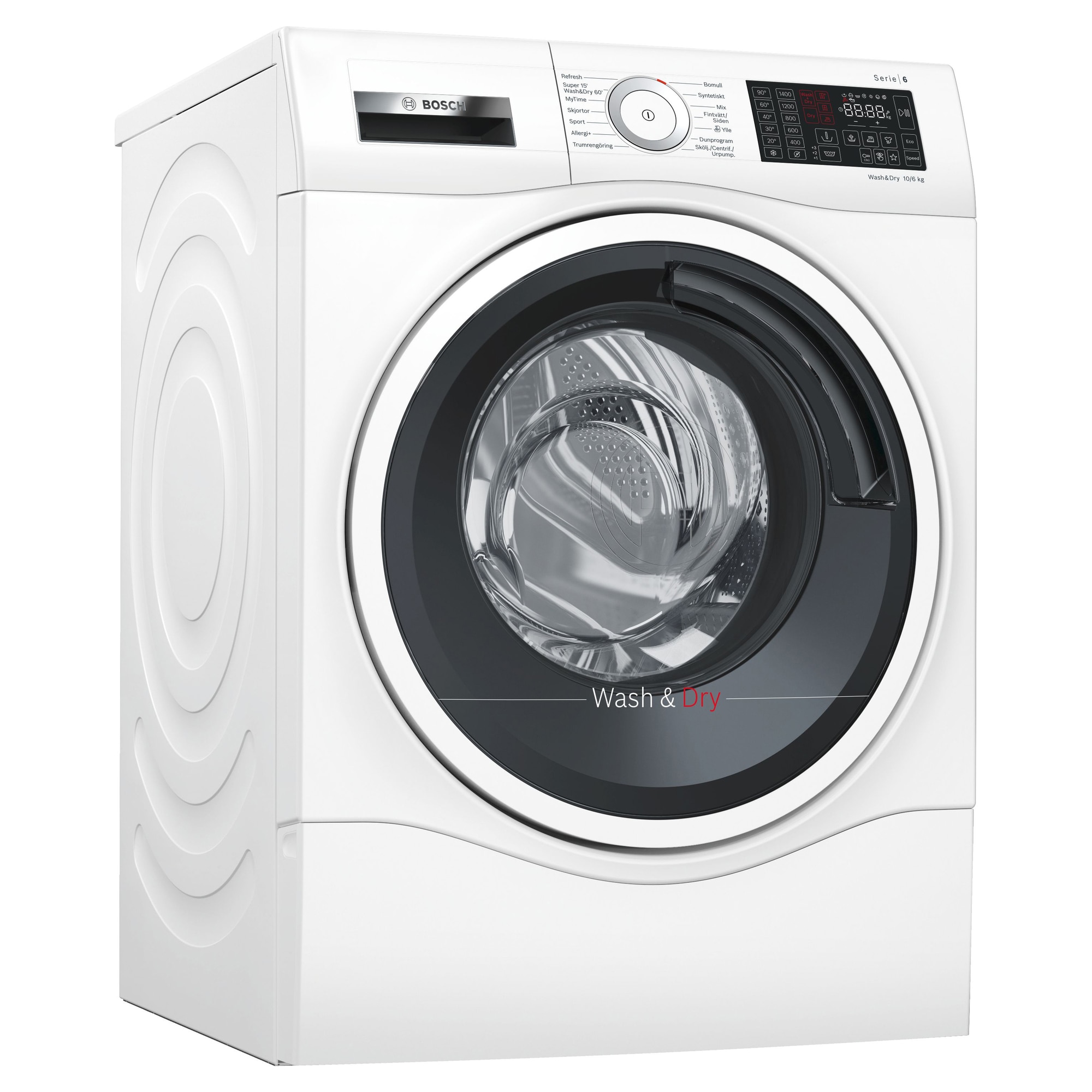 Bosch vaskemaskine/tørretumbler WDU285A1SN | Elgiganten