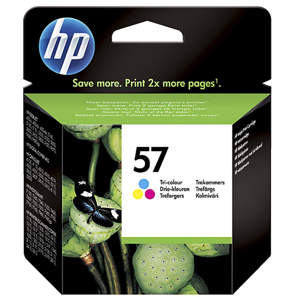 HP 57 tre-farve blækpatron | Elgiganten
