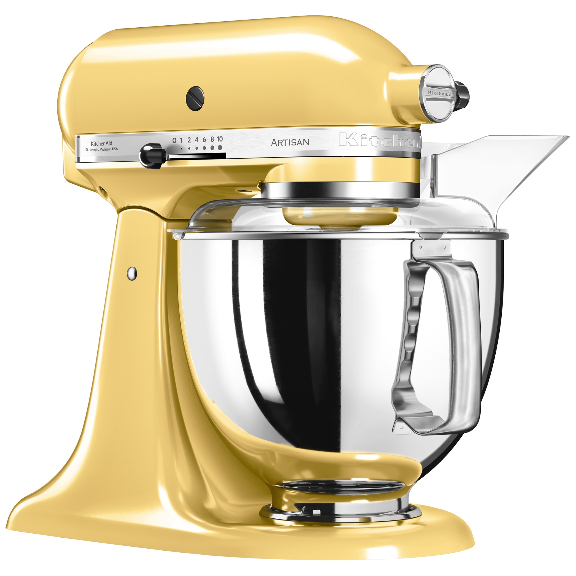 Charmerende udpege instinkt KitchenAid Artisan køkkenmaskine 5KSM175PSEMY (Majestic Yellow) | Elgiganten