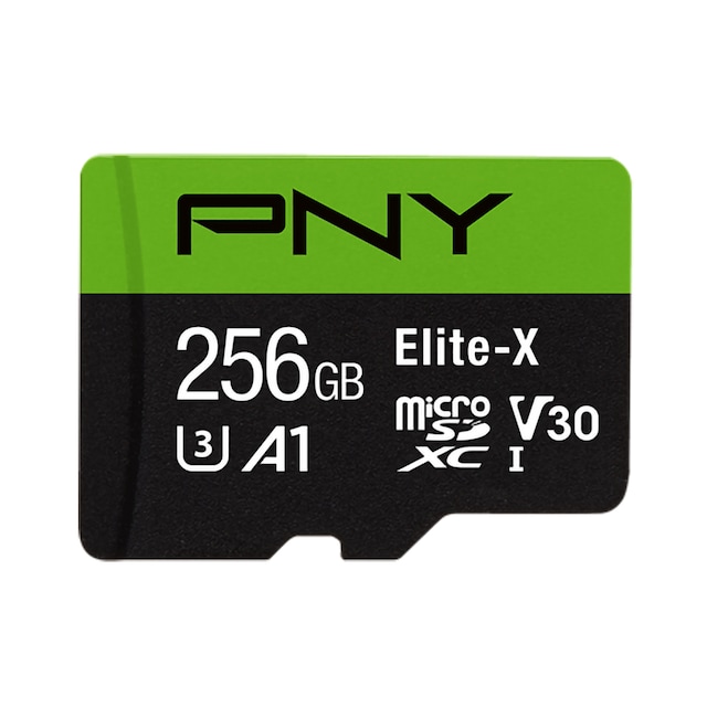 PNY Elite-X Micro SDXC U3 V30 hukommelseskort 256 GB