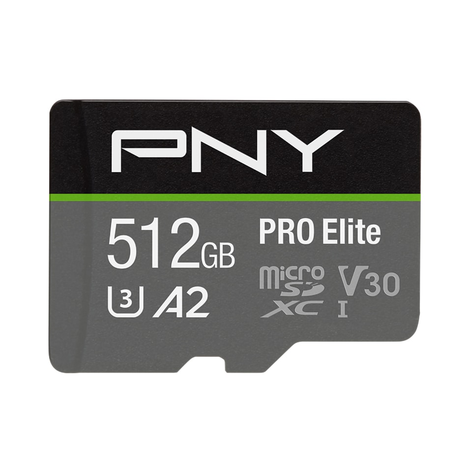PNY PRO Elite Micro SDXC U3 V30 hukommelseskort 512 GB | Elgiganten