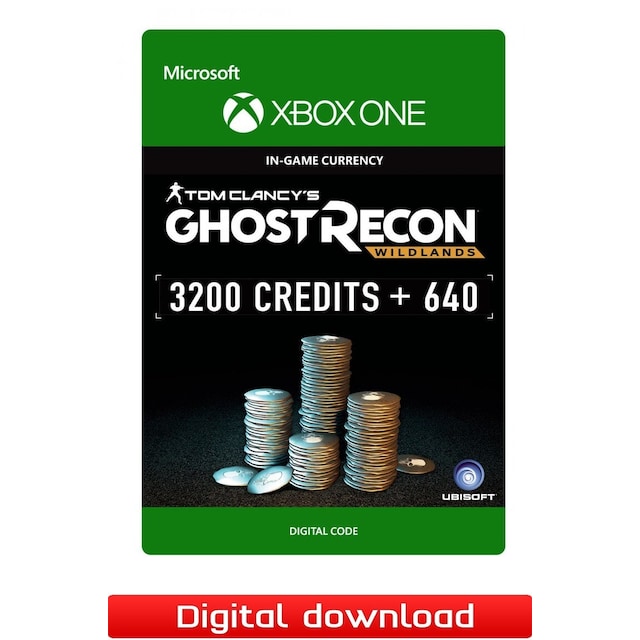 Ghost Recon Wildlands Currency Pack 3840 GR Credits - Xone