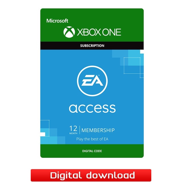 EA Access 12 måneders abonnement - XBOX