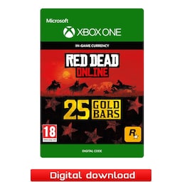 Red Dead Redemption 2 25 Gold Bars - XOne