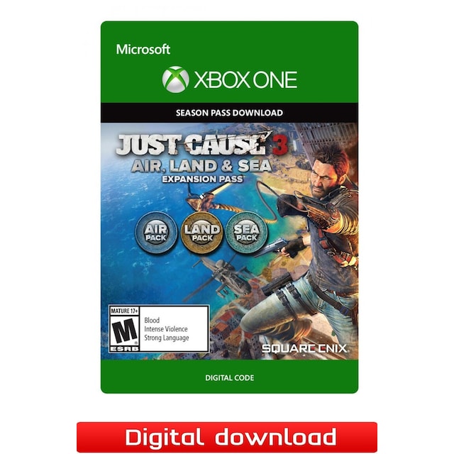 Just Cause 3 Air  Land & Sea Expansion Pass - XOne