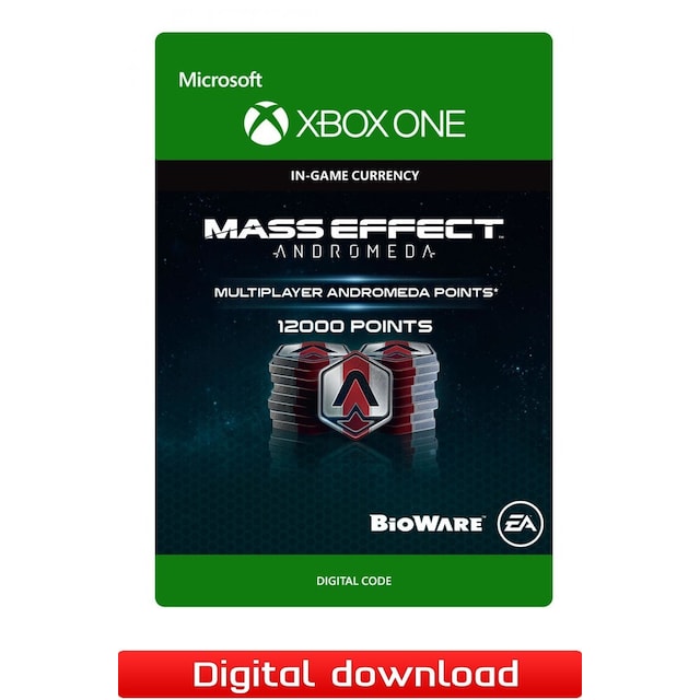 Mass Effect Multiplayer 12000 Andromeda Points - XOne