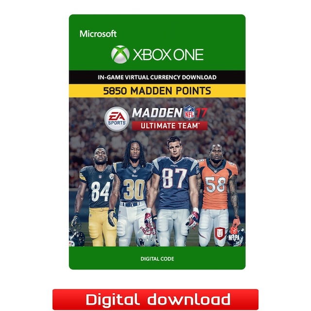 Madden NFL 17 MUT 5850 Madden Points Pack - XOne