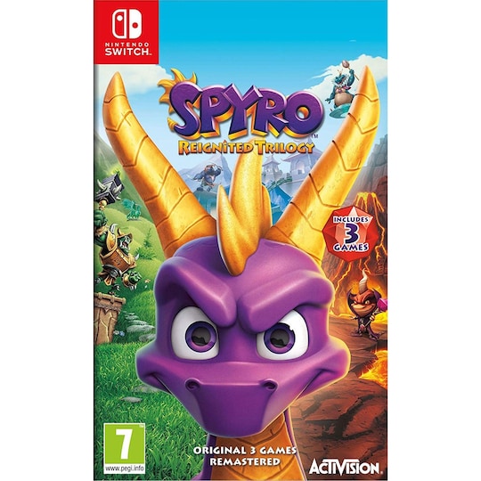Spyro Reignited Trilogy - Switch | Elgiganten