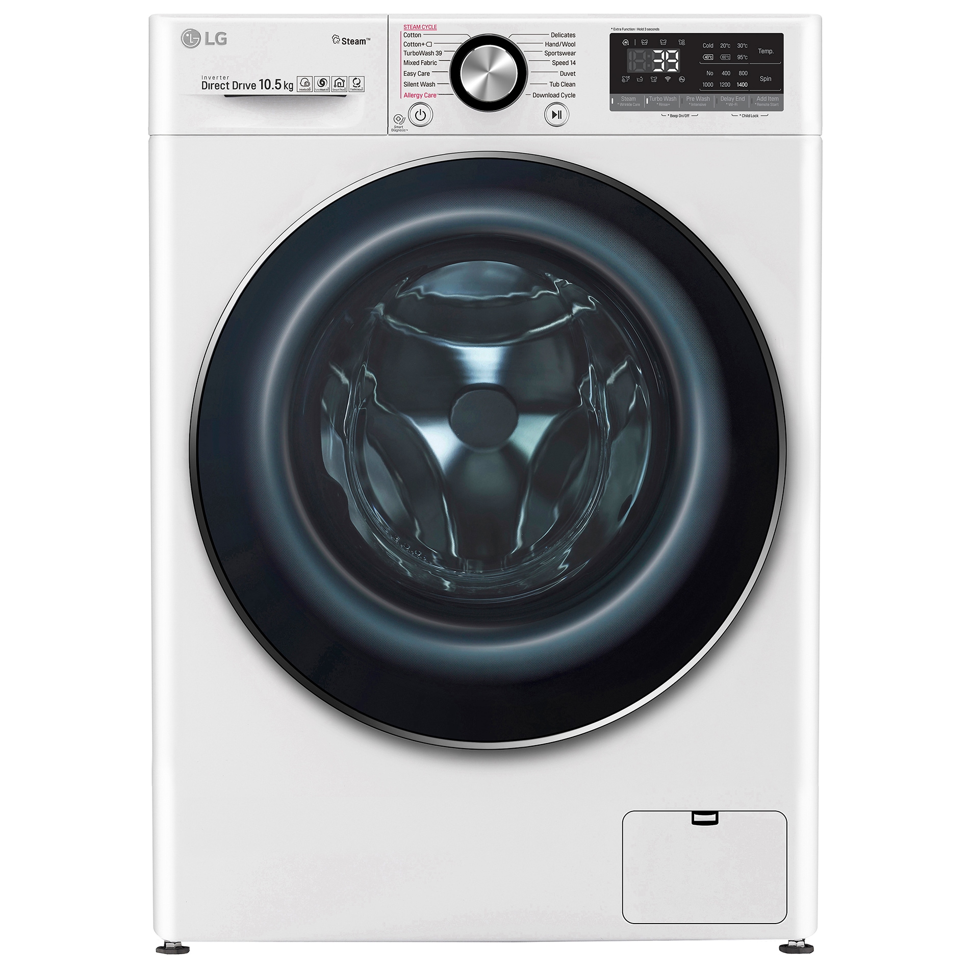 LG vaskemaskine FV90JNS2Q | Elgiganten