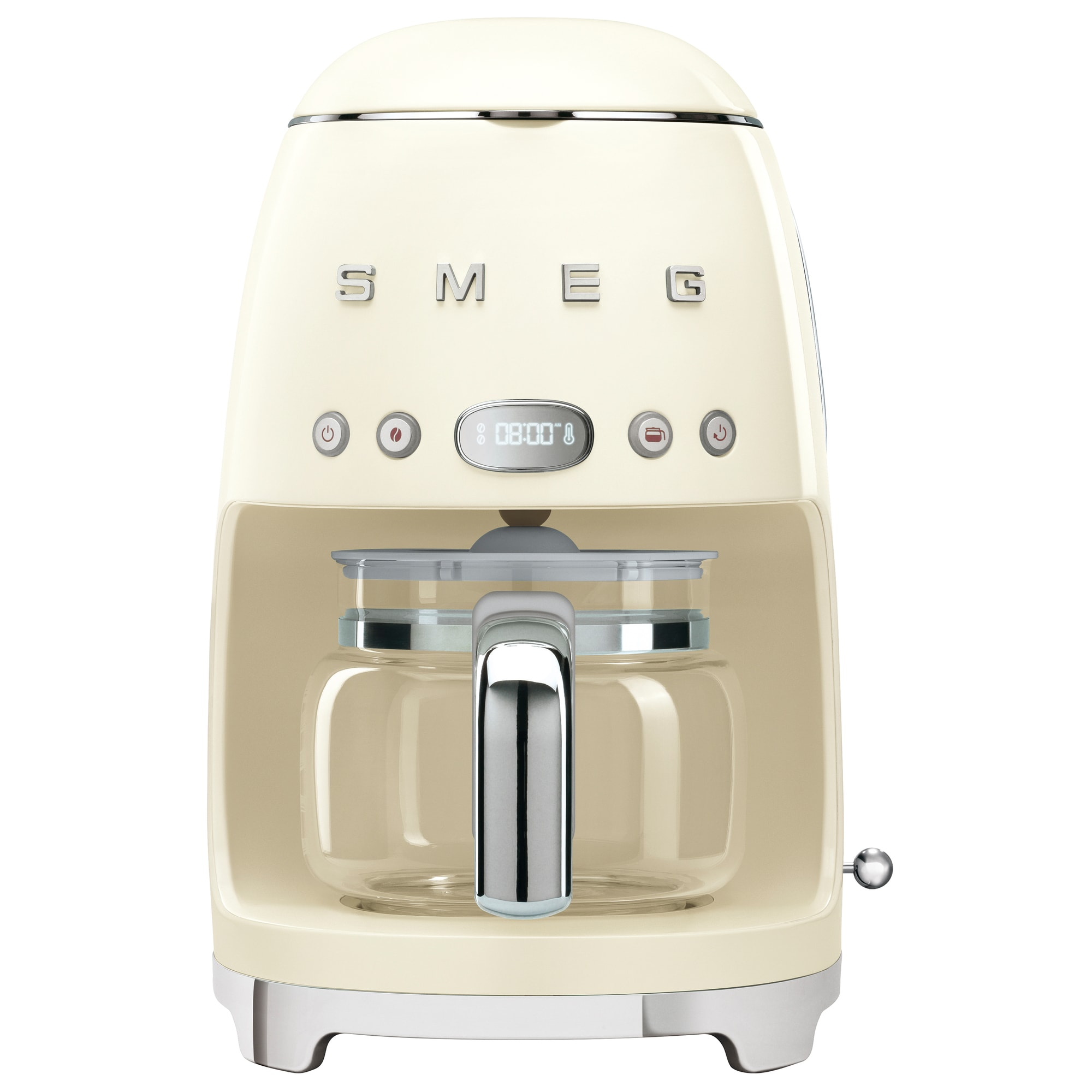 Smeg 50 s Style kaffemaskine DCF02CREU (creme) | Elgiganten