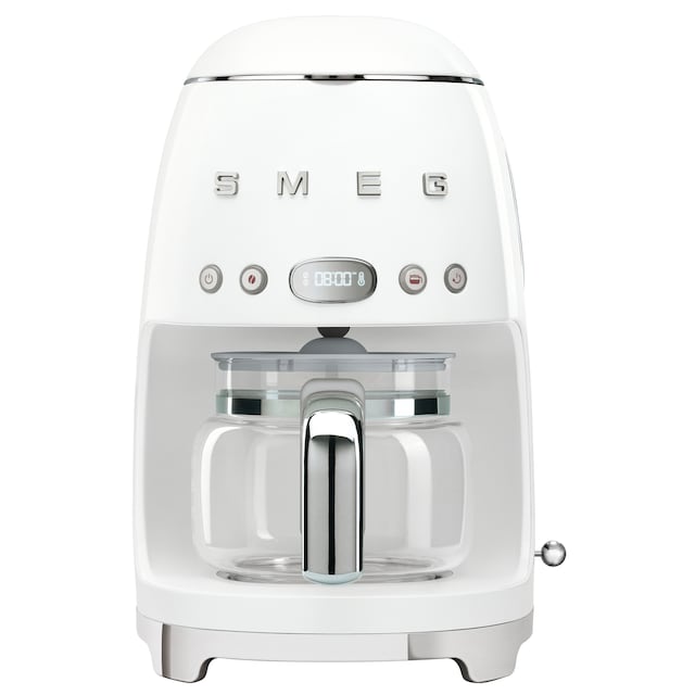 Smeg 50 s Style kaffemaskine DCF02WHEU (hvid)