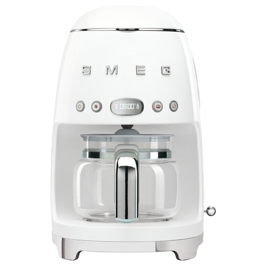 Smeg 50 s Style kaffemaskine DCF02WHEU (hvid) | Elgiganten