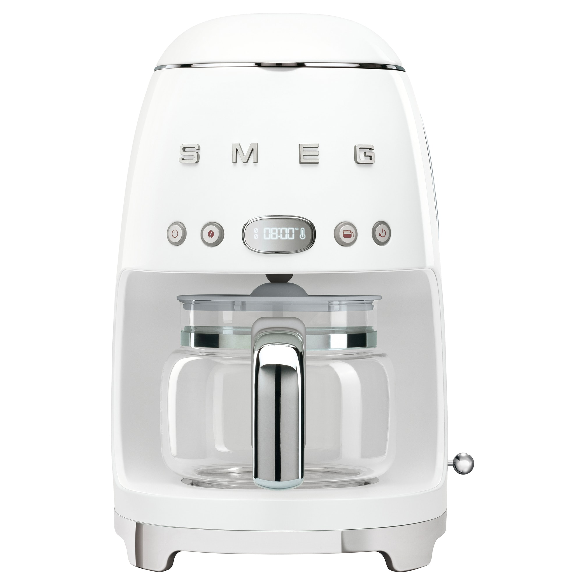 Smeg 50s Style kaffemaskine DCF02WHEU (hvid) - Kaffemaskine ...