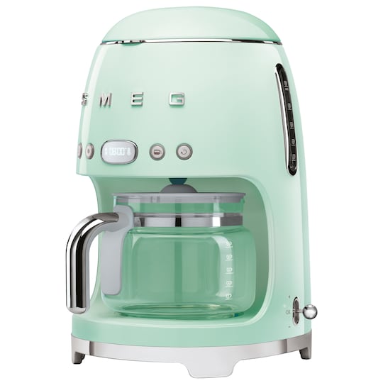 Smeg 50 s Style kaffemaskine DCF02PGEU (pastelgrøn) | Elgiganten