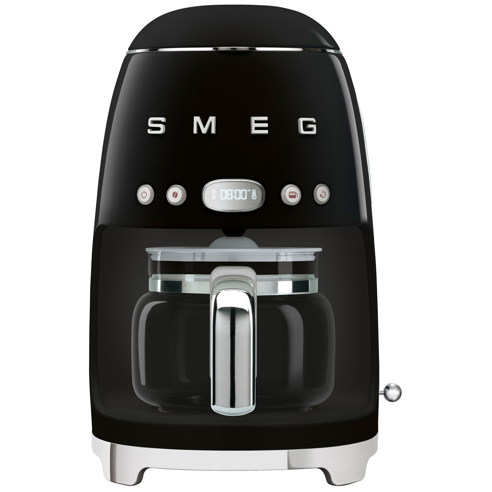 Smeg 50 s Style kaffemaskine DCF02BLEU (sort) | Elgiganten