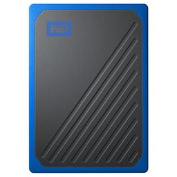 WD My Passport GO bærbar SSD 500 GB (sort/blå)