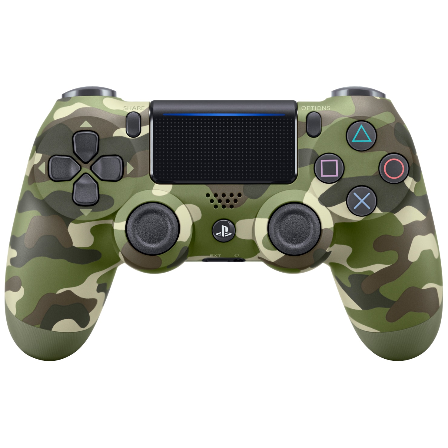 PS4 DualShock 4 v2 trådløs controller (green camouflage) | Elgiganten