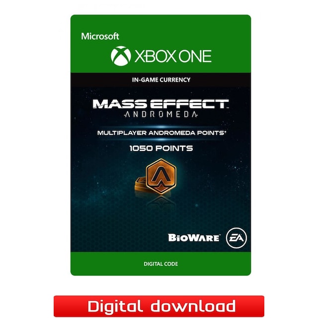 Mass Effect Multiplayer 1050 Andromeda Points - XOne