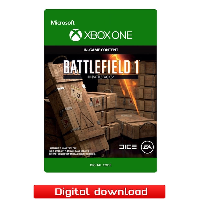Battlefield 1 - Battlepack X 10 - XOne